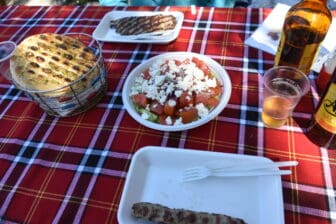 our simple lunch at the cafeteria along the approach to Bachkovo Monastery