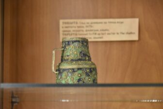 a treasure at the museum of Bachkovo Monastery