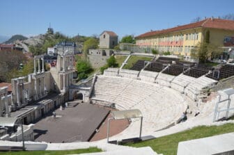 the Roman Theatre of Plovdiv