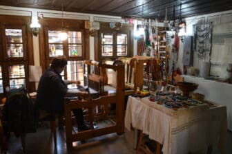 inside the craft centre in Plovdiv
