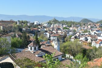 the view from Nebet Tepe in Plovdiv