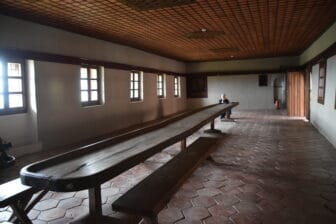 dining room of Rozhen Monastery