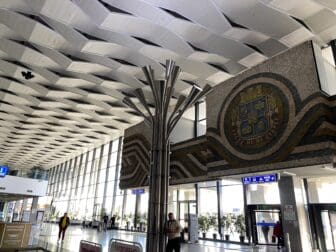 Dentro la stazione centrale di Sofia