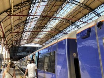 a train to Rye from London Victoria Station