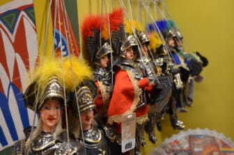 the souvenirs sold at the theatre of the puppet show