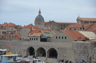 a view of Dubrovnik, Croatia