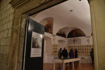 the memorial room of the 90s conflict within Sponza Palace