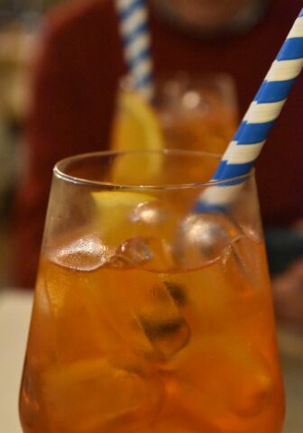 the expensive spritz we drank in Dubrovnik at night