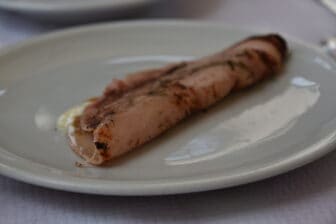 Porchetta at Trattoria la Bettola, a restaurant in Ragusa Ibla, Sicily