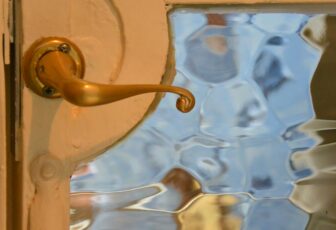 a knob in Casa Batllo in Barcelona, Spain