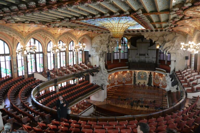 Il Palau de la Musica di Barcellona è stato il pezzo forte del nostro viaggi