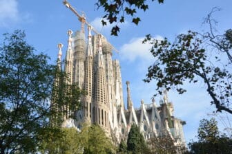 Sagrada Familia in Barcelona, Spain