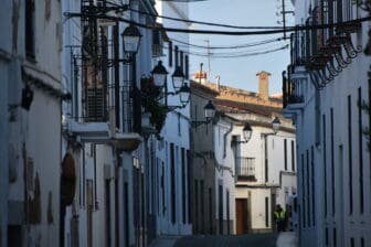 a street in Zafra, Spain