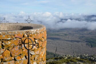 you can see the lovely view from La Peña de Francia, the top of Sierra de Francia in Spain