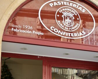 the popular sweets shop in Salamanca, Spain