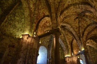 スペイン、アビラの大聖堂の天井
