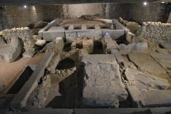 5th century tombs in Aosta, Italy