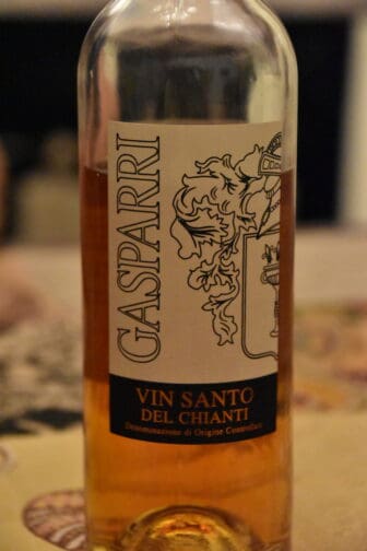 Vin Santo made in Certaldo in Tuscany, Italy 