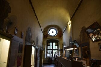 inside the Leather School in Florence, Italy