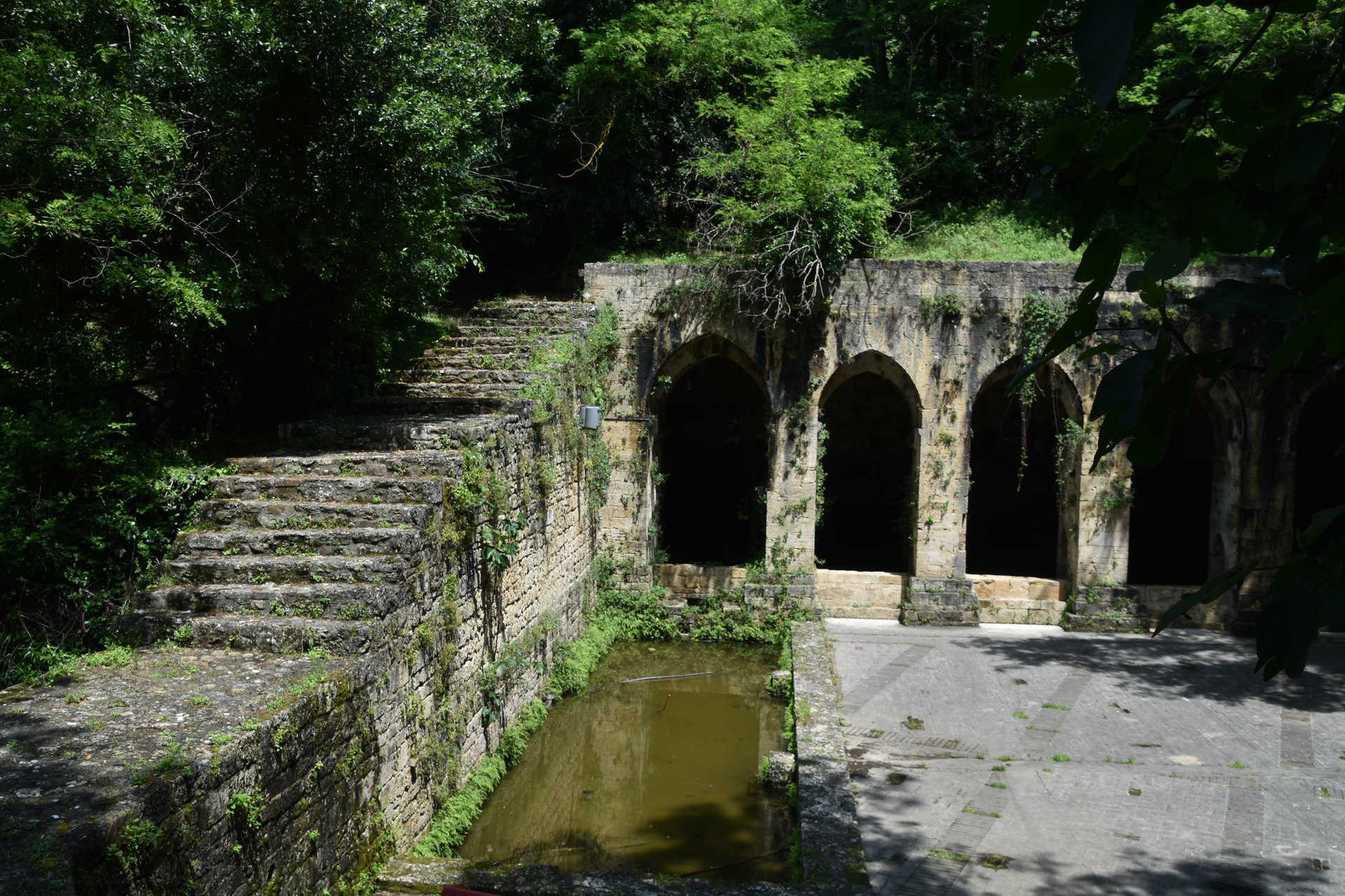 Mysterious fountain