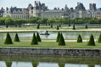 フランス、フォンテーヌブロー宮殿と庭