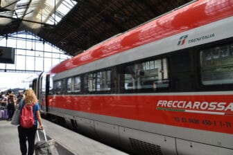 Frecciarossa from Paris to Milan