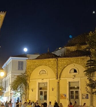 Nafplio town at night, Greece