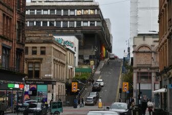 one of the slopes in Glasgow