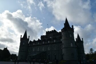 Inveraray Castle we visited during the Highlands tour in Scotland
