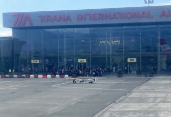 Tirana International Airport in Albania