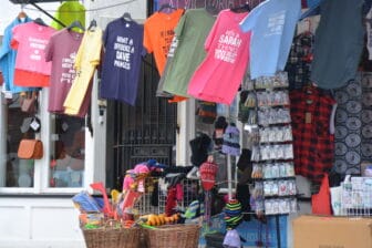 a shop in Torquay in southwest England