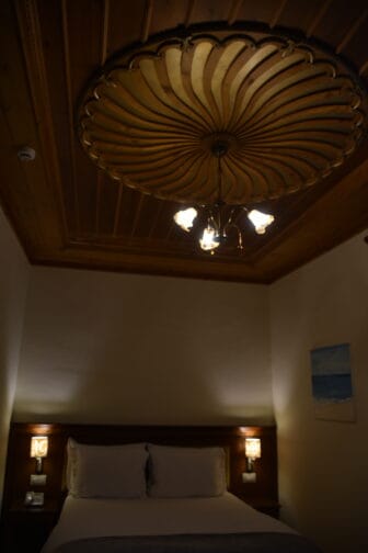 our room in Hotel Argjiro in Gjirokaster in Albania