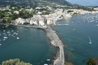 Cross the causeway to the castle