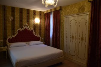 a room in Duomo Hotel in Chioggia in Veneto, Italy