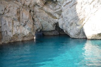 Green Grotto of Capri, southern Italy