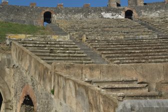 amphitheatre in Pompeii, southern Italy
