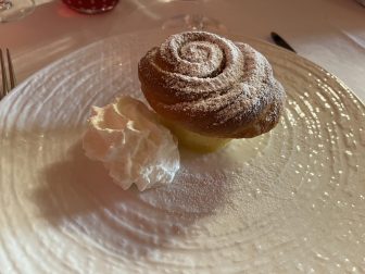 Torta di Rose of Hosteria 700, a restaurant in Cremona, northern Italy
