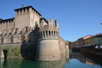 Rocca San Vitale of Fonatanellato in Italy