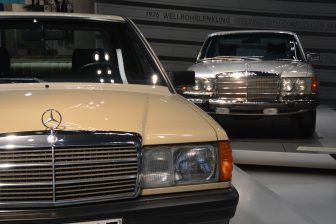 '190' found in the Mercedes-Benz Museum in Stuttgart, Germany