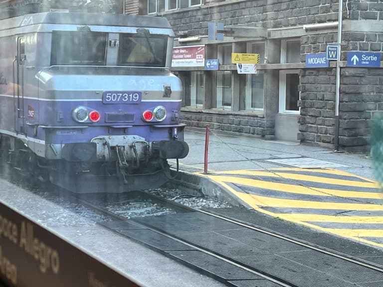 Modane station (Lyon) (Milan)