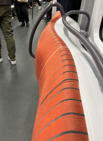 the first part of the journey to get to Pérouges was to Lyon's Part-Dieu station by the metro