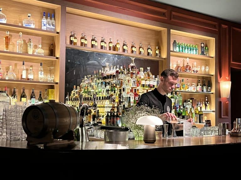 A slightly sophisticated evening drink