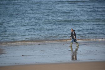 モロッコのアシラーのメディナから見た海