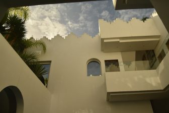 モロッコの首都ラバトで泊まったリヤド・ジオの建物