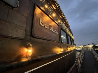 The pub housed in a boat