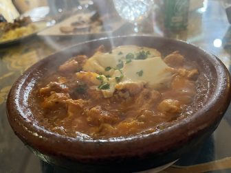 モロッコのフェズで食べたタジン鍋
