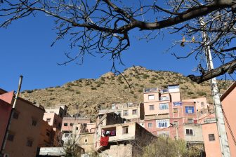 the village of Setti Fatma in Ourika Valley in Morocco