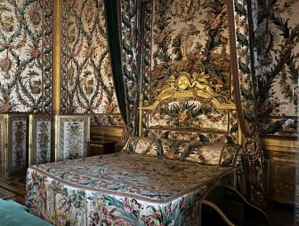a bedroom in Palace of Fontainebleau in France