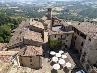 Vigoleno, a tiny, charming village