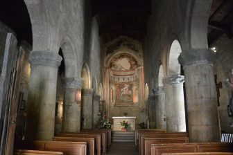 イタリア、エミリア・ロマーニャ州にあるヴィゴレーノのPieve di San Giorgioの中